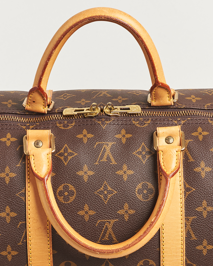 Mies | Louis Vuitton Pre-Owned Keepall 55 Bag Monogram | Louis Vuitton Pre-Owned | Keepall 55 Bag Monogram