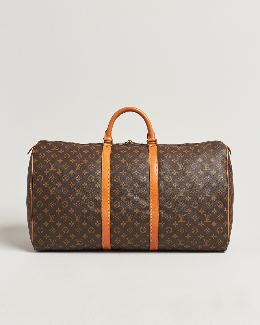 Mies | Louis Vuitton Pre-Owned Keepall 60 Bag Monogram | Louis Vuitton Pre-Owned | Keepall 60 Bag Monogram