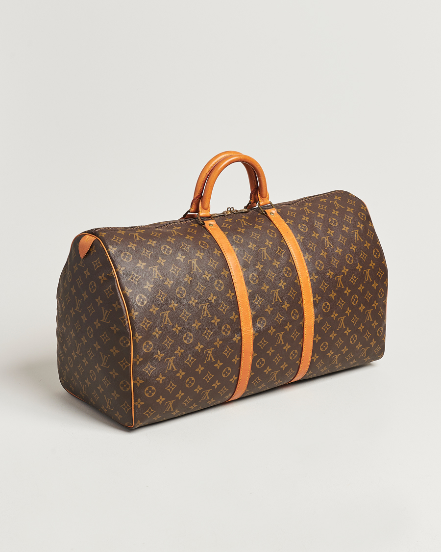Mies | Louis Vuitton Pre-Owned Keepall 60 Bag Monogram | Louis Vuitton Pre-Owned | Keepall 60 Bag Monogram
