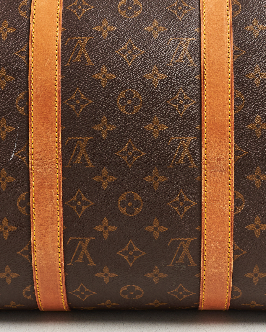 Mies | Louis Vuitton Pre-Owned Keepall Bandoulière 50 Bag Monogram | Louis Vuitton Pre-Owned | Keepall Bandoulière 50 Bag Monogram