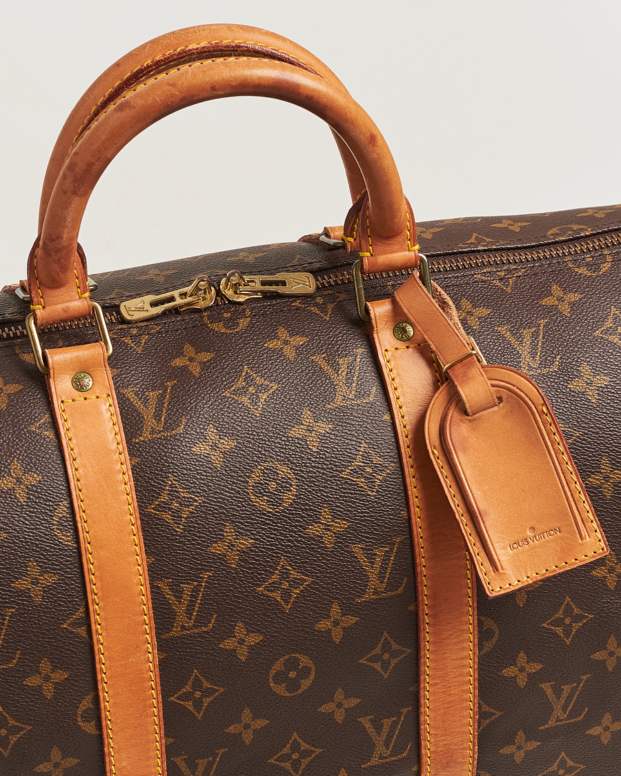 Mies | Louis Vuitton Pre-Owned Keepall Bandoulière 50 Bag Monogram | Louis Vuitton Pre-Owned | Keepall Bandoulière 50 Bag Monogram
