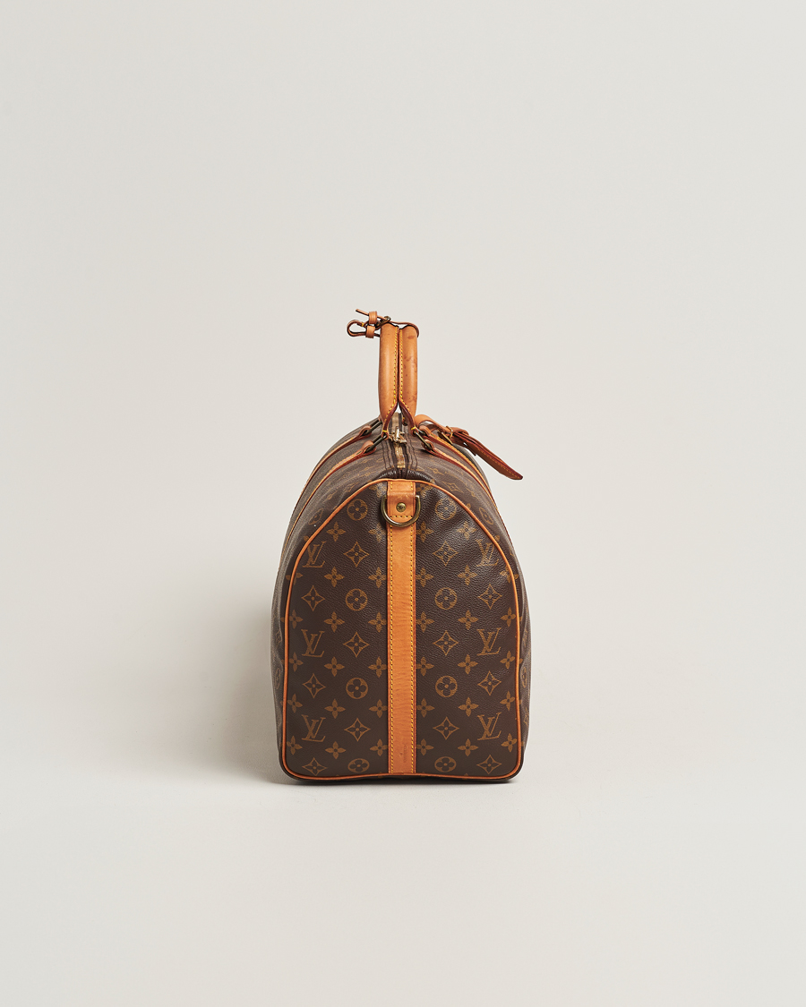 Mies | Louis Vuitton Pre-Owned Keepall Bandoulière 50 Bag Monogram | Louis Vuitton Pre-Owned | Keepall Bandoulière 50 Bag Monogram