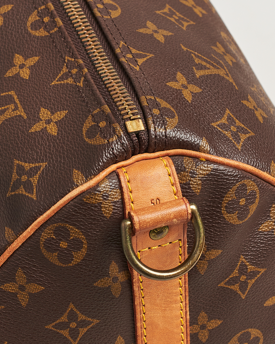 Mies | Louis Vuitton Pre-Owned Keepall Bandoulière 50 Bag Monogram | Louis Vuitton Pre-Owned | Keepall Bandoulière 50 Bag Monogram