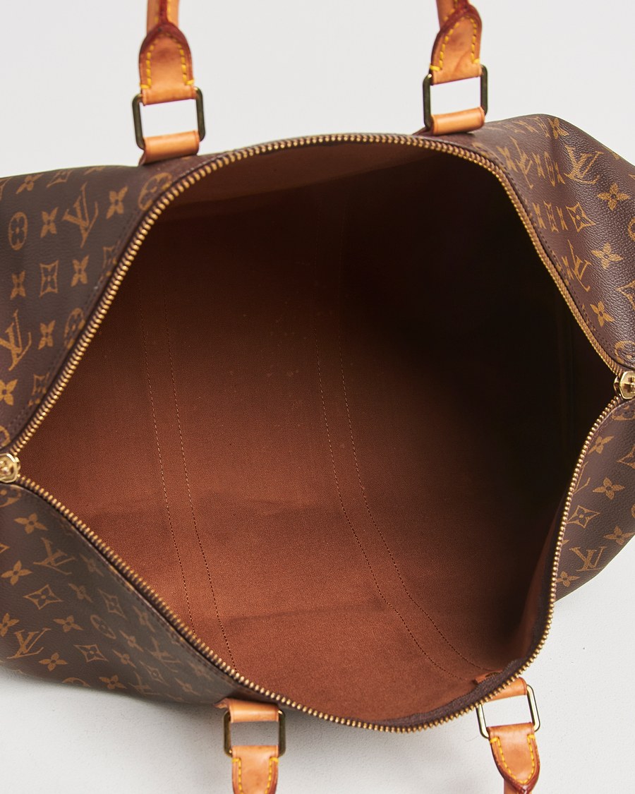 Mies | Louis Vuitton Pre-Owned Keepall Bandoulière 50 Bag Monogram | Louis Vuitton Pre-Owned | Keepall Bandoulière 50 Bag Monogram
