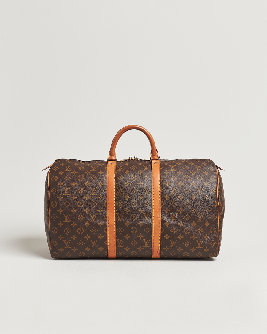 Mies | Louis Vuitton Pre-Owned Keepall 50 Bag Monogram | Louis Vuitton Pre-Owned | Keepall 50 Bag Monogram