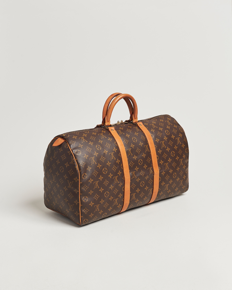 Mies | Louis Vuitton Pre-Owned Keepall 50 Bag Monogram | Louis Vuitton Pre-Owned | Keepall 50 Bag Monogram