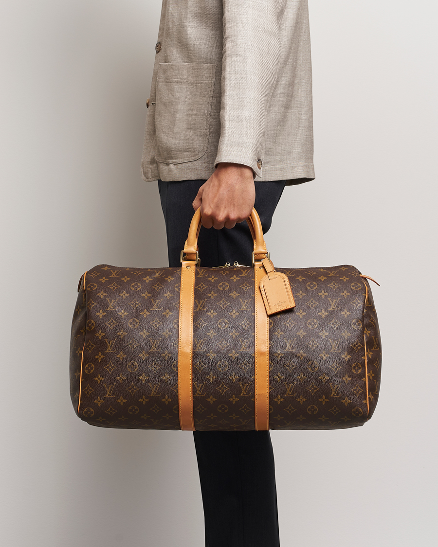 Mies | Asusteet | Louis Vuitton Pre-Owned | Keepall 50 Bag Monogram 
