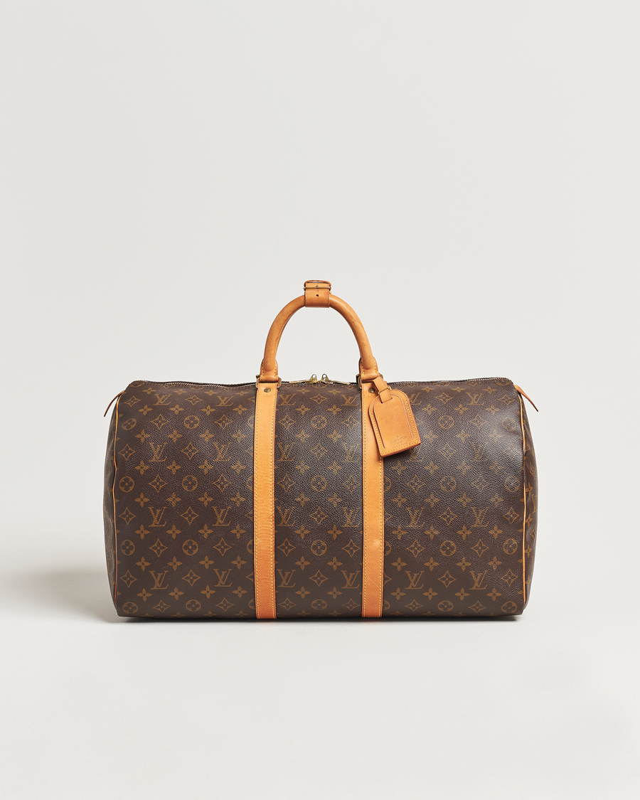 Mies | Louis Vuitton Pre-Owned Keepall 50 Bag Monogram | Louis Vuitton Pre-Owned | Keepall 50 Bag Monogram