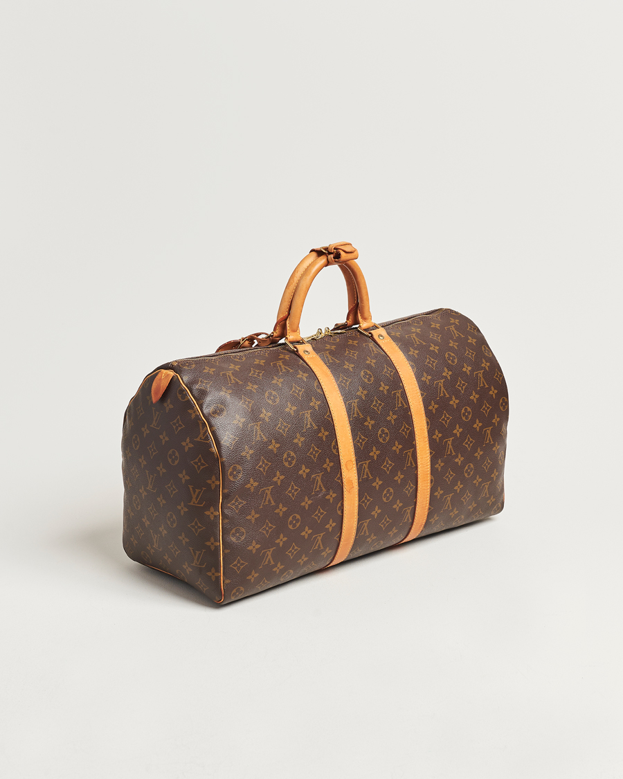 Mies | Louis Vuitton Pre-Owned Keepall 50 Bag Monogram | Louis Vuitton Pre-Owned | Keepall 50 Bag Monogram