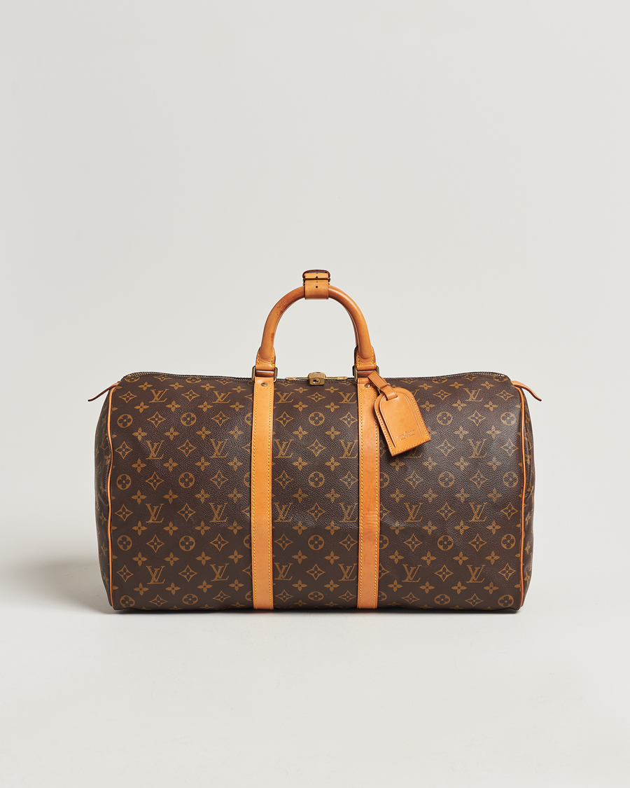 Mies | Louis Vuitton Pre-Owned Keepall 50 Bag Monogram | Louis Vuitton Pre-Owned | Keepall 50 Bag Monogram