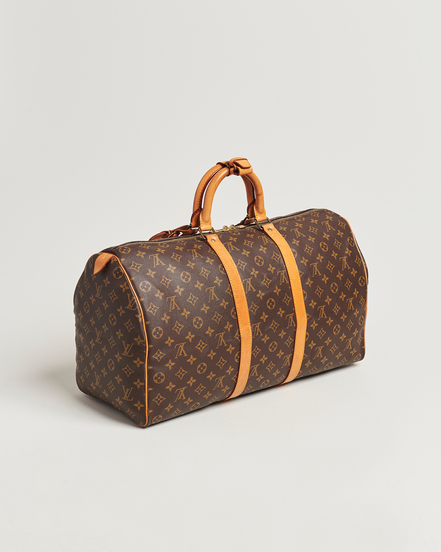 Mies | Louis Vuitton Pre-Owned Keepall 50 Bag Monogram | Louis Vuitton Pre-Owned | Keepall 50 Bag Monogram