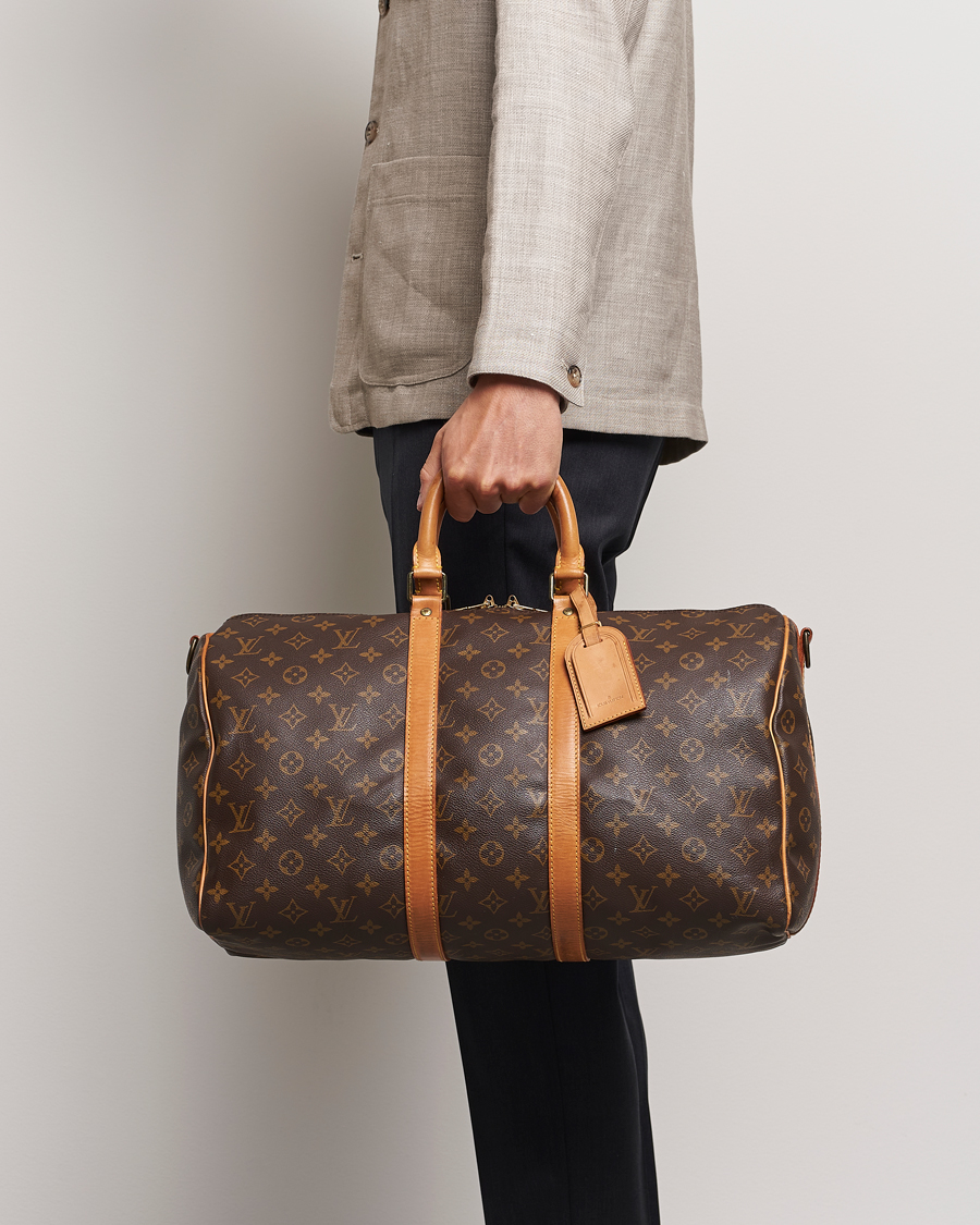 Mies | Louis Vuitton Pre-Owned Keepall Bandoulière 45 Monogram | Louis Vuitton Pre-Owned | Keepall Bandoulière 45 Monogram