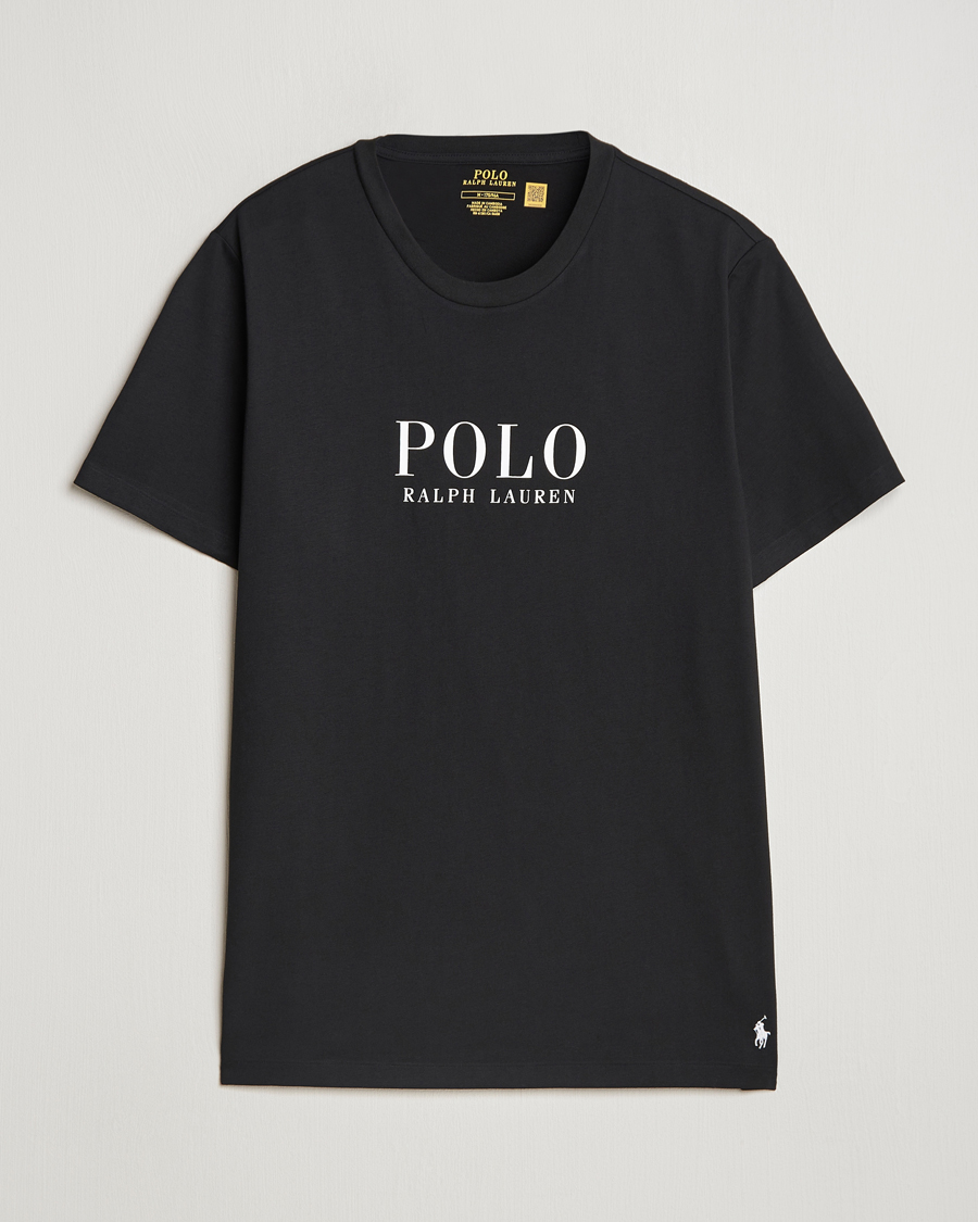 Mies | T-paidat | Polo Ralph Lauren | Logo Cotton Jersey Sleep T-Shirt Black