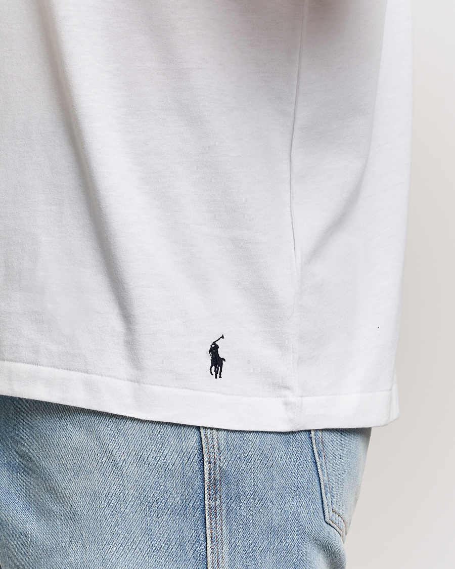 Mies | T-paidat | Polo Ralph Lauren | Logo Cotton Jersey Sleep T-Shirt White