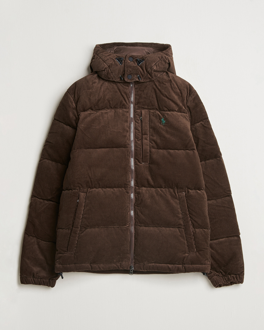 Mies | Takit | Polo Ralph Lauren | El Cap Corduroy Down Jacket Dark Beech
