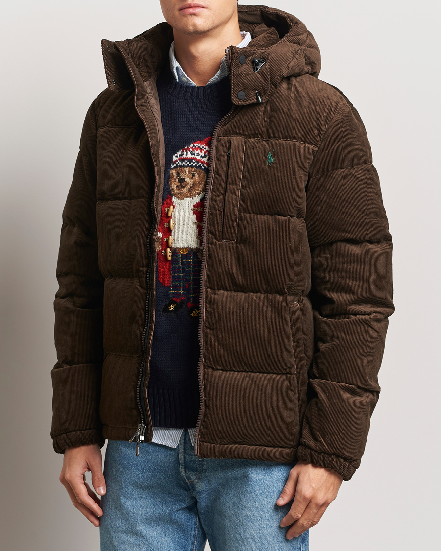 Mies | Takit | Polo Ralph Lauren | El Cap Corduroy Down Jacket Dark Beech