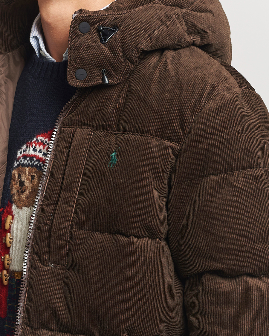 Mies | Takit | Polo Ralph Lauren | El Cap Corduroy Down Jacket Dark Beech