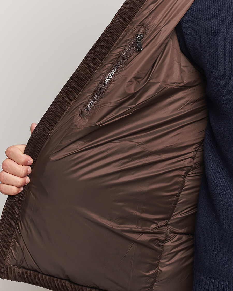 Mies | Takit | Polo Ralph Lauren | El Cap Corduroy Down Jacket Dark Beech