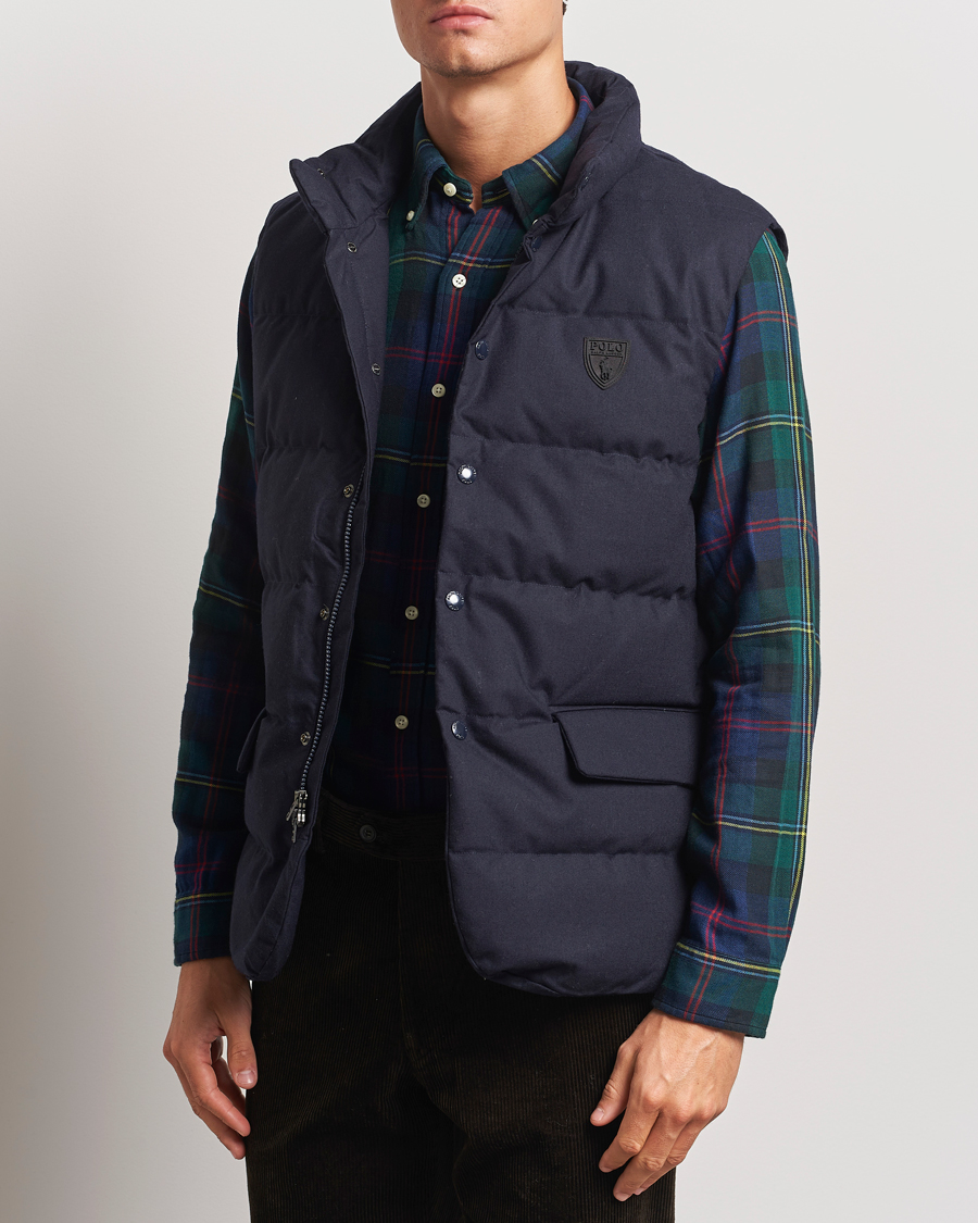 Mies | Takit | Polo Ralph Lauren | Dunn Wool Vest Collection Navy