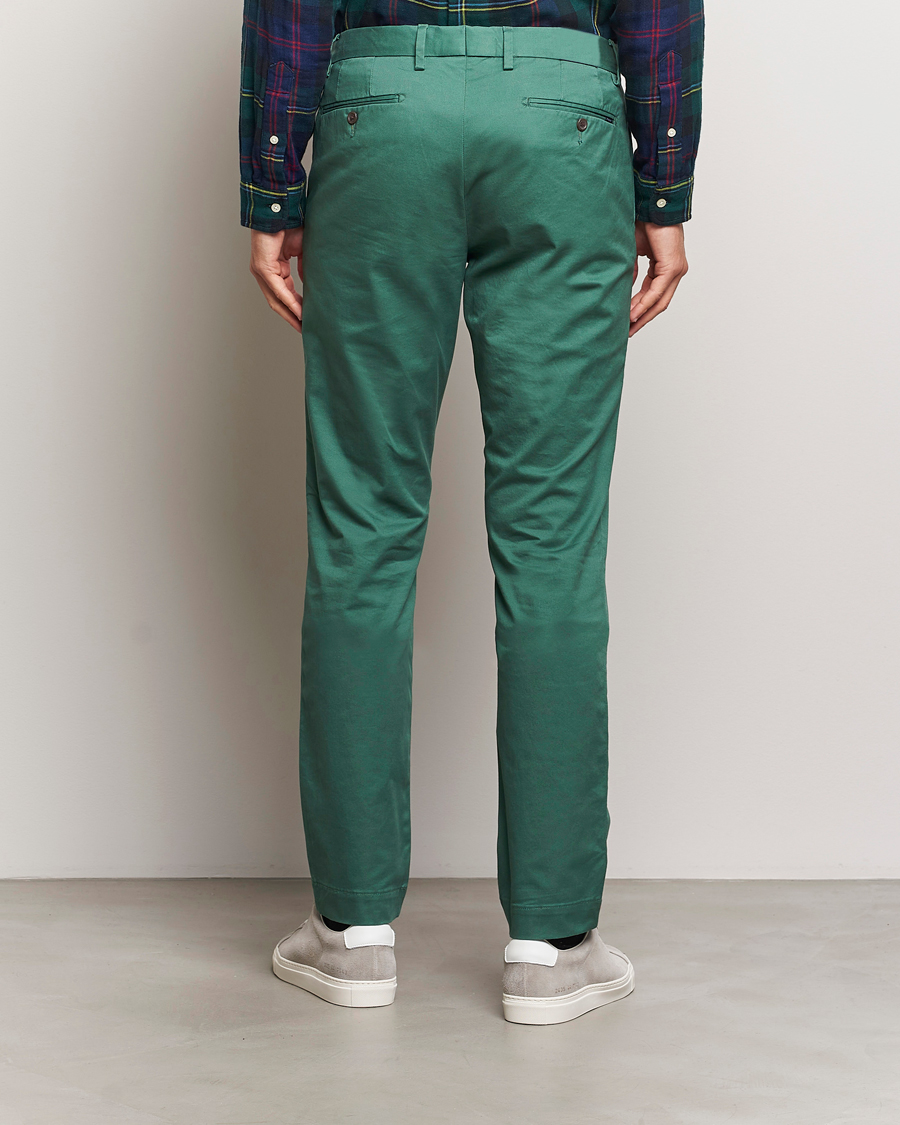 Mies | Housut | Polo Ralph Lauren | Slim Fit Stretch Chinos Washed Forest