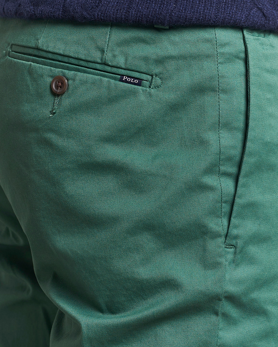 Mies | Housut | Polo Ralph Lauren | Slim Fit Stretch Chinos Washed Forest