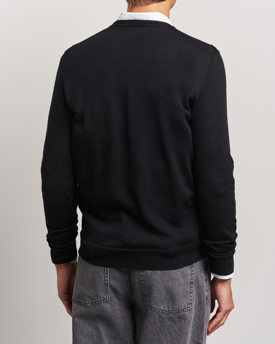 Mies | Puserot | Polo Ralph Lauren | Merino Crew Neck Pullover Polo Black