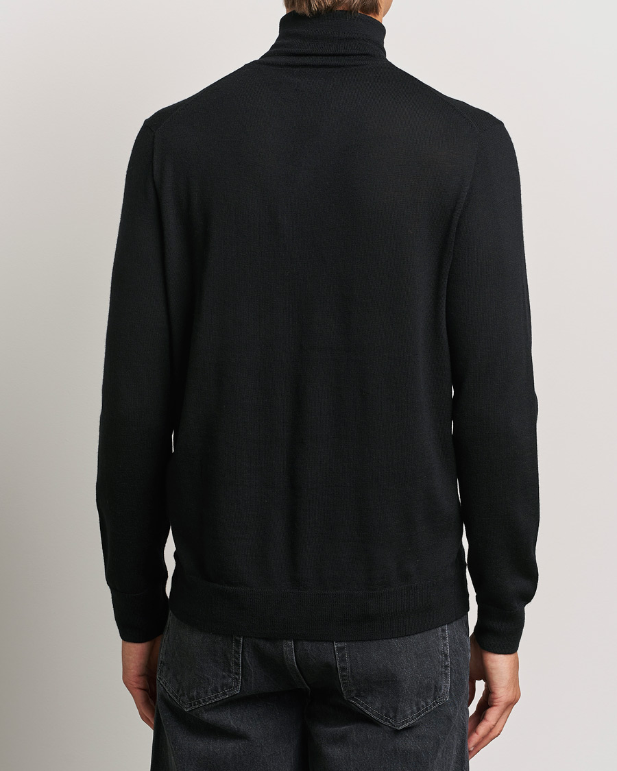 Mies | Puserot | Polo Ralph Lauren | Merino Knitted Rollneck Polo Black