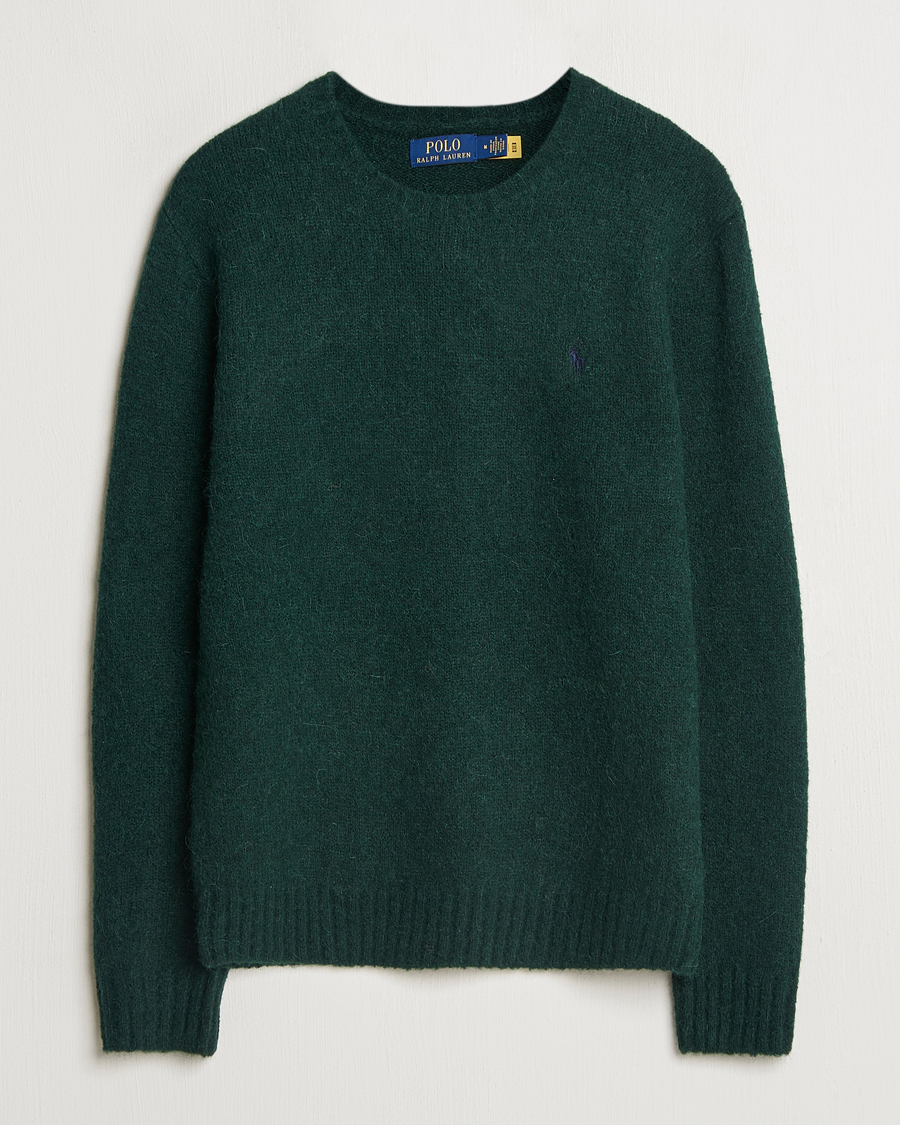 Mies | Puserot | Polo Ralph Lauren | Alpaca Crew Neck Sweater Moss Agate