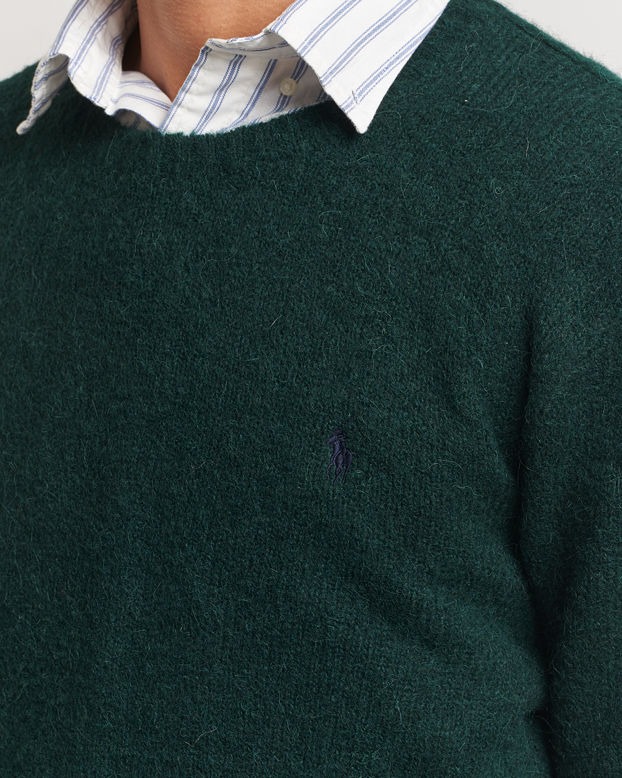 Mies | Puserot | Polo Ralph Lauren | Alpaca Crew Neck Sweater Moss Agate