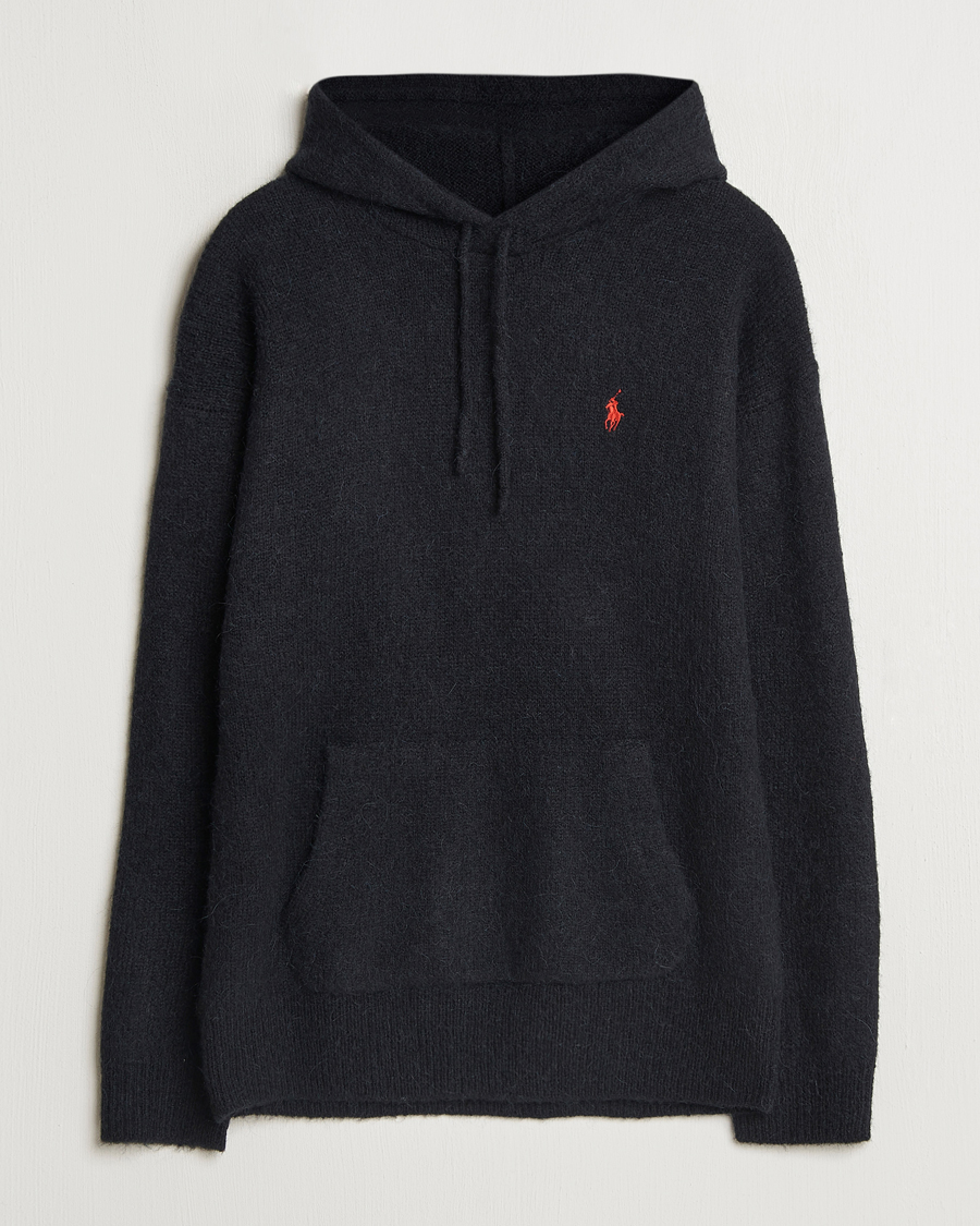 Mies | Puserot | Polo Ralph Lauren | Alpaca Hoodie Polo Black