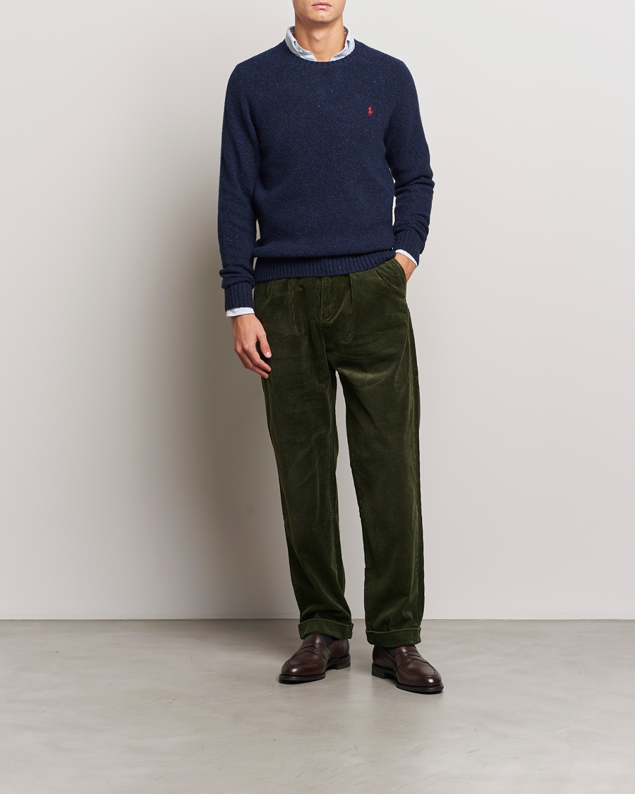 Mies | Puserot | Polo Ralph Lauren | Donegal Sweater Ancient Navy