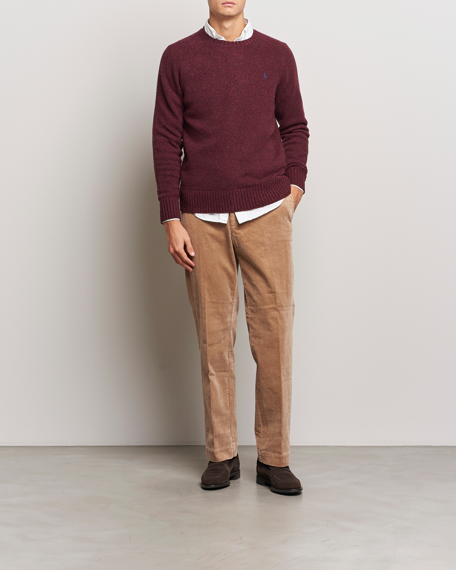 Mies | Puserot | Polo Ralph Lauren | Donegal Sweater Aged Wine