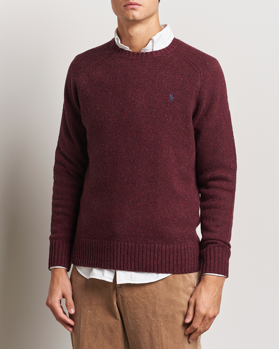 Mies | Puserot | Polo Ralph Lauren | Donegal Sweater Aged Wine