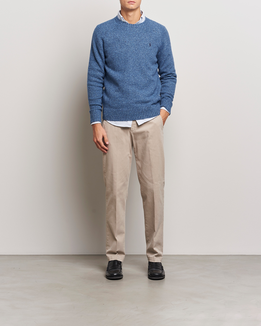 Mies | Puserot | Polo Ralph Lauren | Donegal Sweater Chambrey Blue