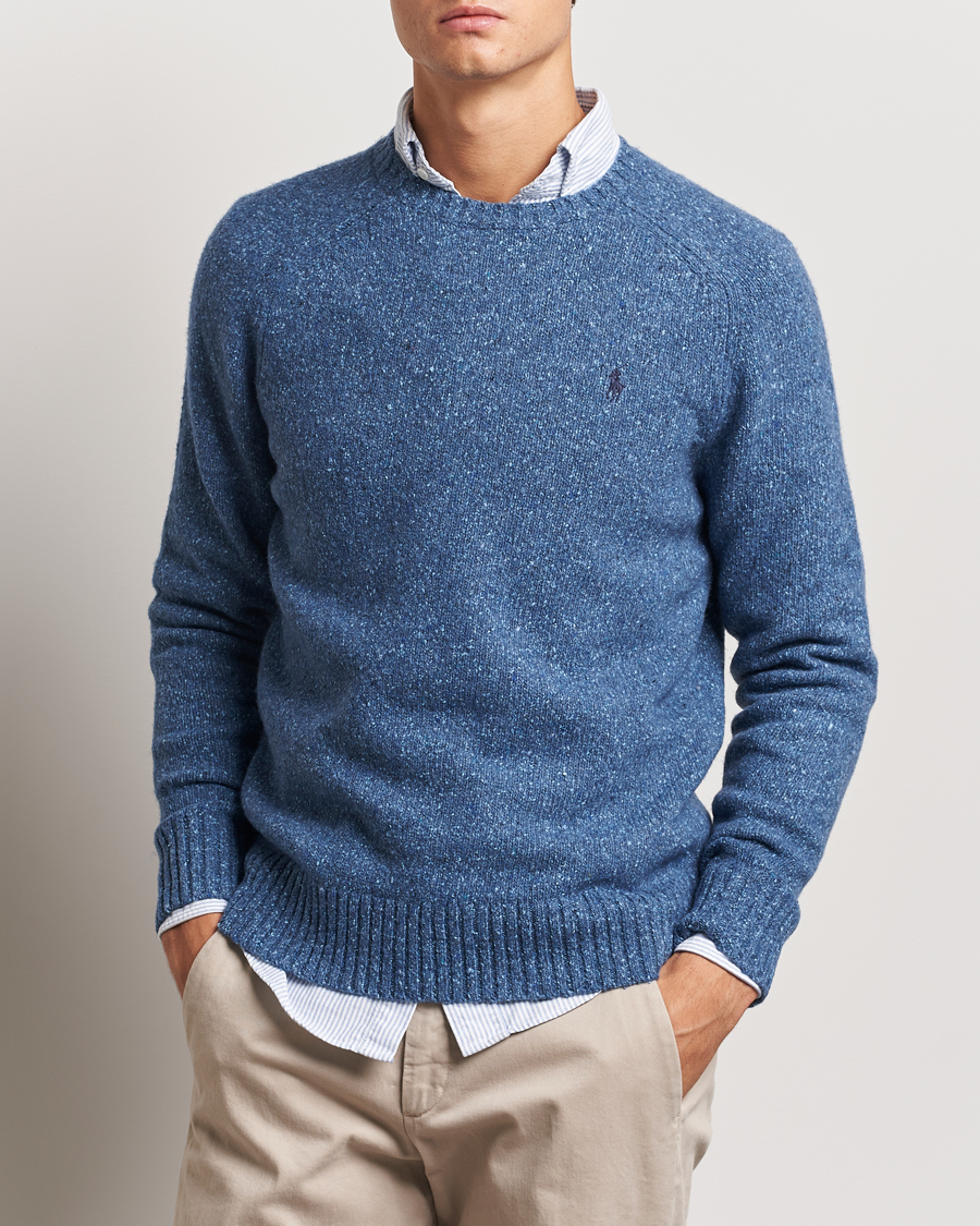 Mies | Puserot | Polo Ralph Lauren | Donegal Sweater Chambrey Blue