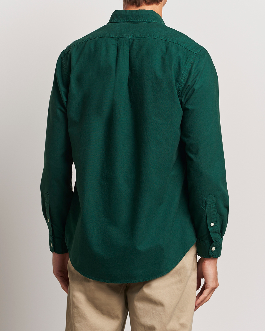 Mies | Kauluspaidat | Polo Ralph Lauren | Custom Slim Fit Oxford Shirt Moss Agate