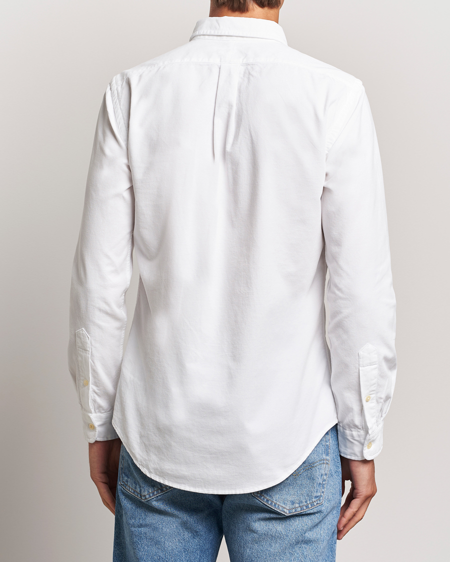 Mies | Kauluspaidat | Polo Ralph Lauren | Slim Fit Corduroy Shirt White