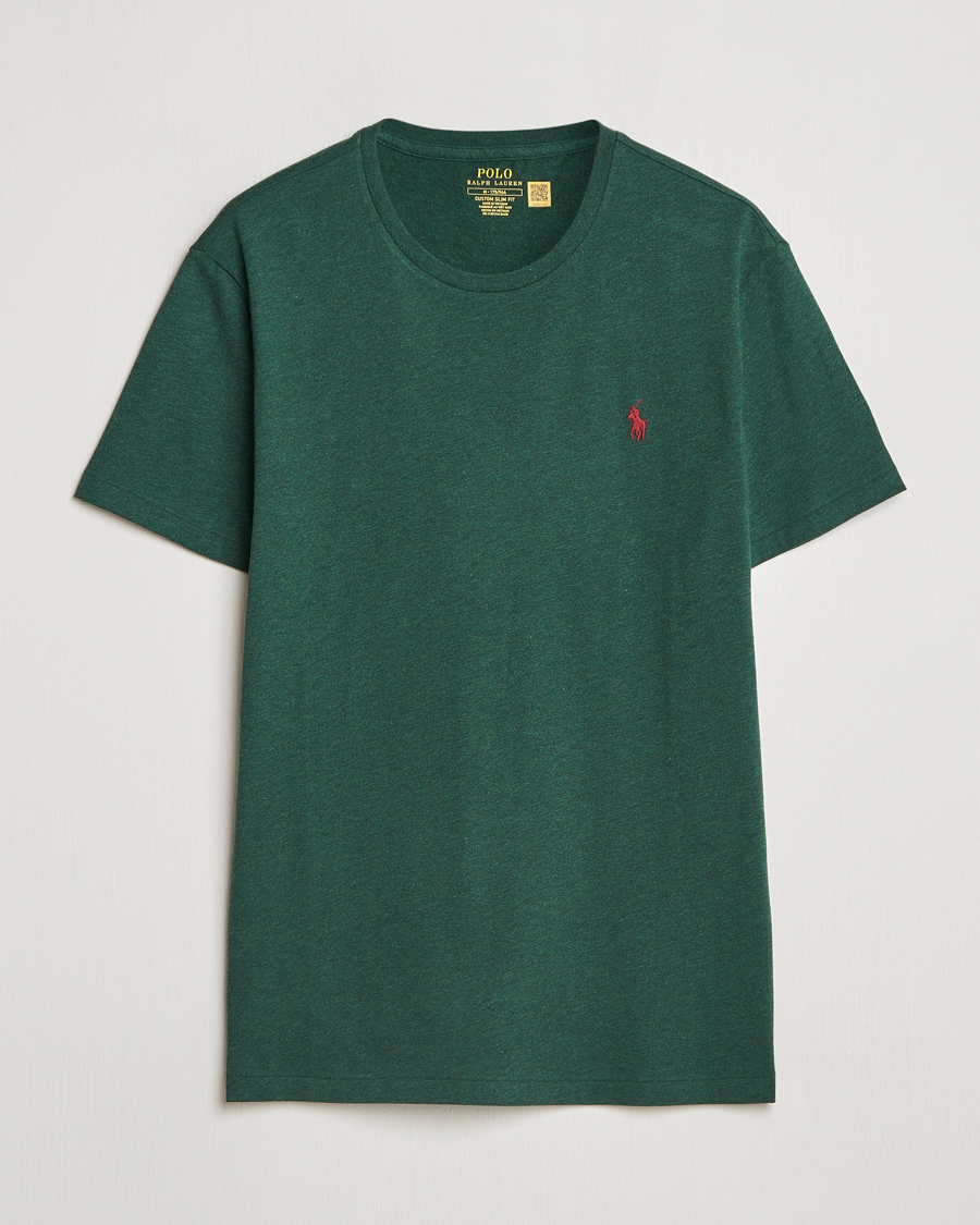 Mies | T-paidat | Polo Ralph Lauren | Custom Slim Fit Tee Scotch Pine Heather