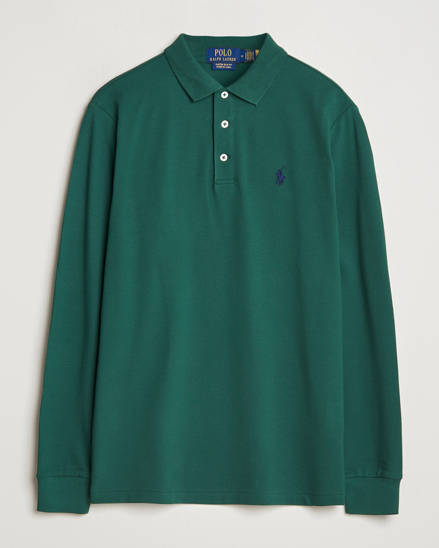 Mies | Puserot | Polo Ralph Lauren | Custom Slim Fit Long Sleeve Polo Vintage Pine
