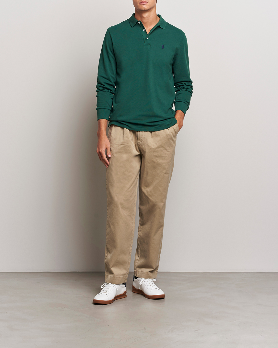 Mies | Puserot | Polo Ralph Lauren | Custom Slim Fit Long Sleeve Polo Vintage Pine