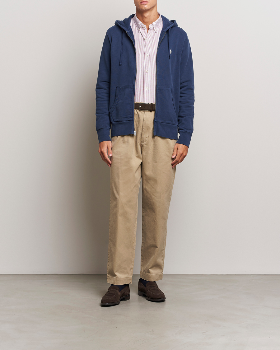 Mies | Puserot | Polo Ralph Lauren | Loopback Terry Full-Zip Hoodie Cruise Navy