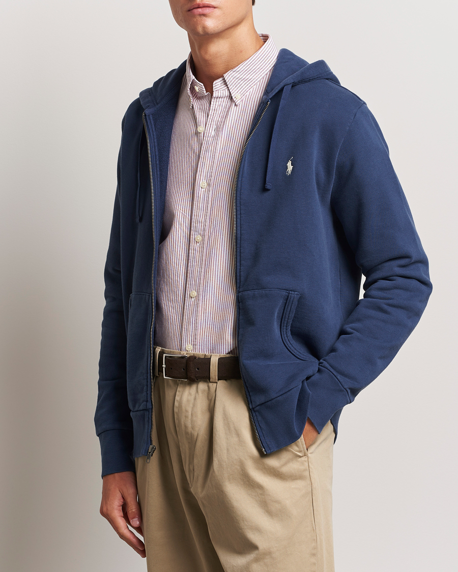 Mies | Puserot | Polo Ralph Lauren | Loopback Terry Full-Zip Hoodie Cruise Navy