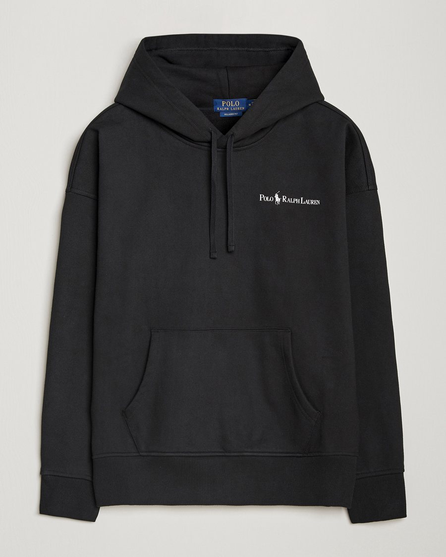 Mies | Puserot | Polo Ralph Lauren | Heavy Fleece Hoodie Polo Black
