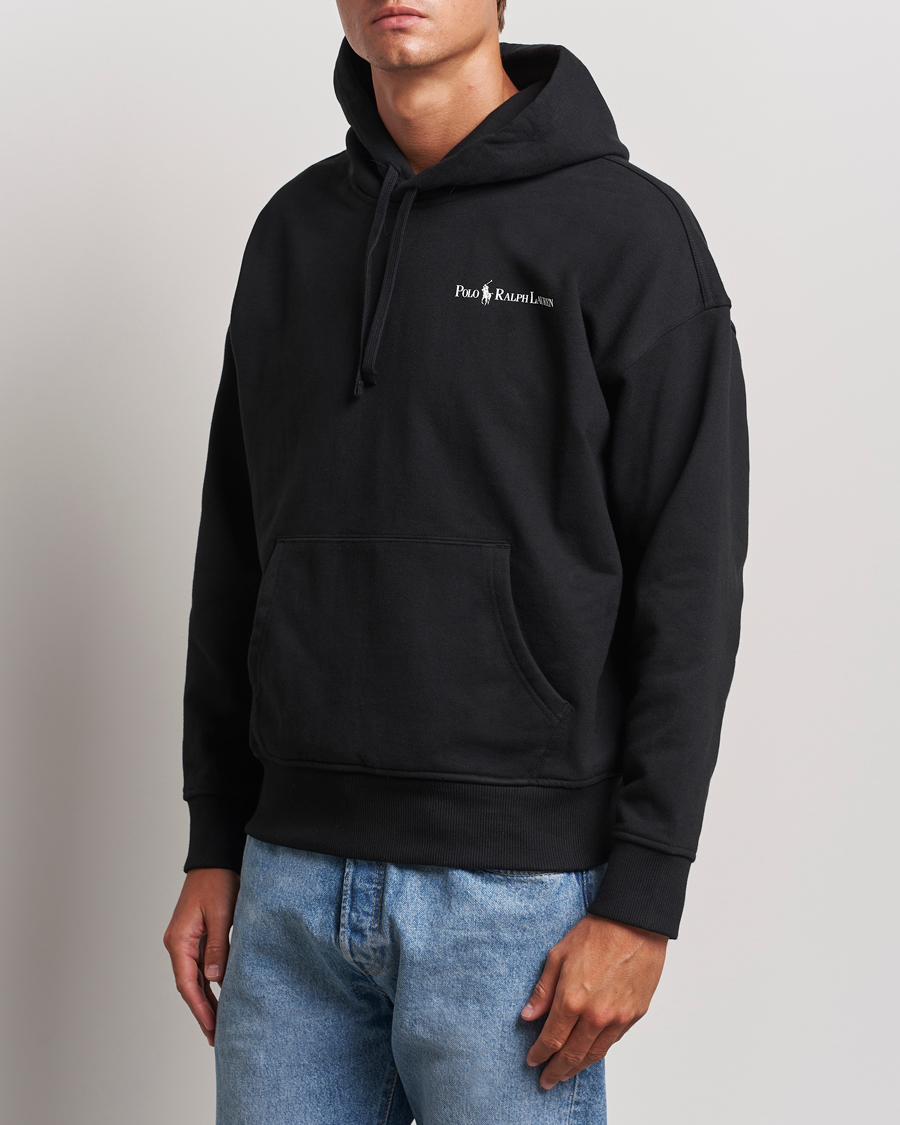Mies | Puserot | Polo Ralph Lauren | Heavy Fleece Hoodie Polo Black