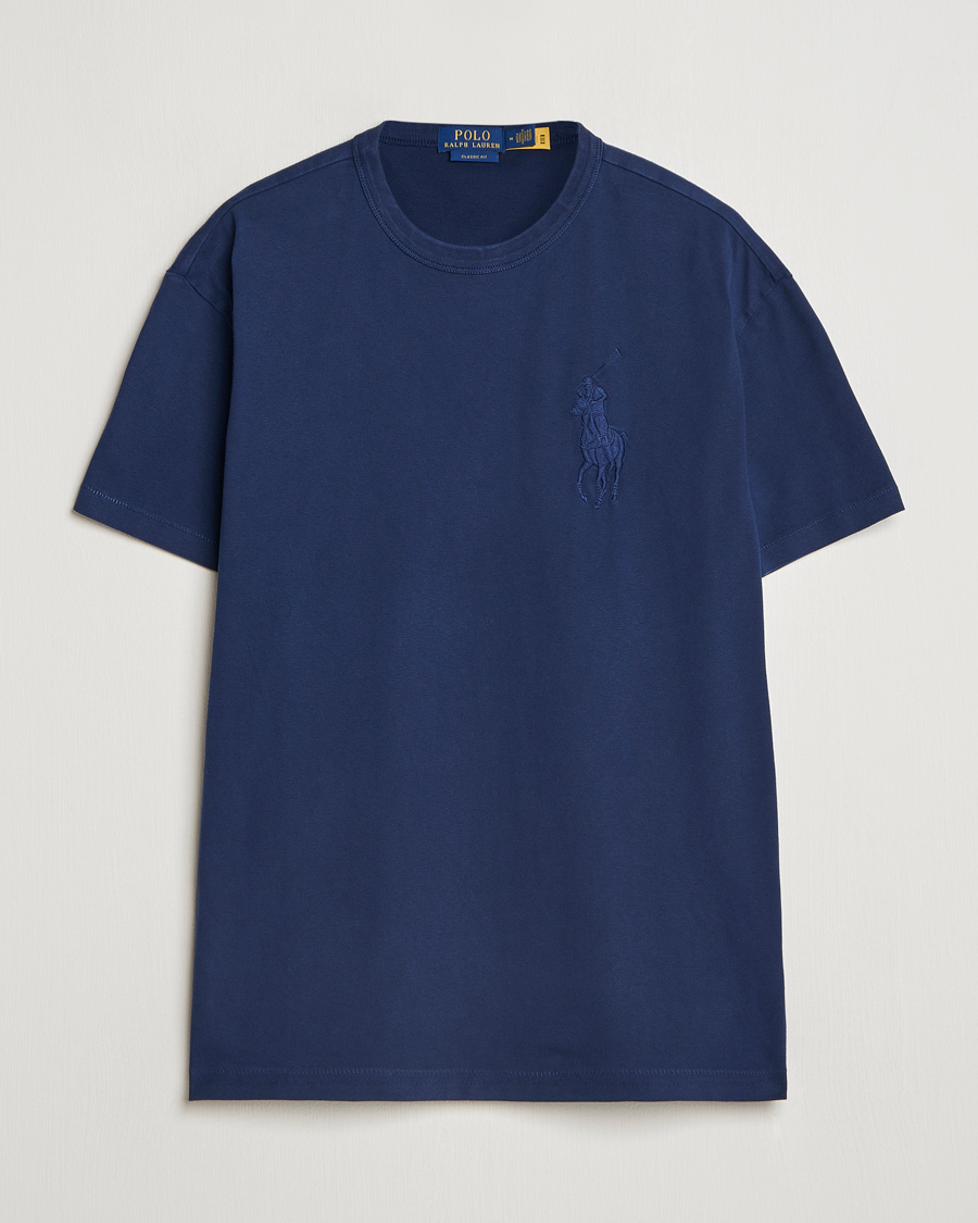 Mies | T-paidat | Polo Ralph Lauren | Tonal Polo Player Tee Cruise Navy