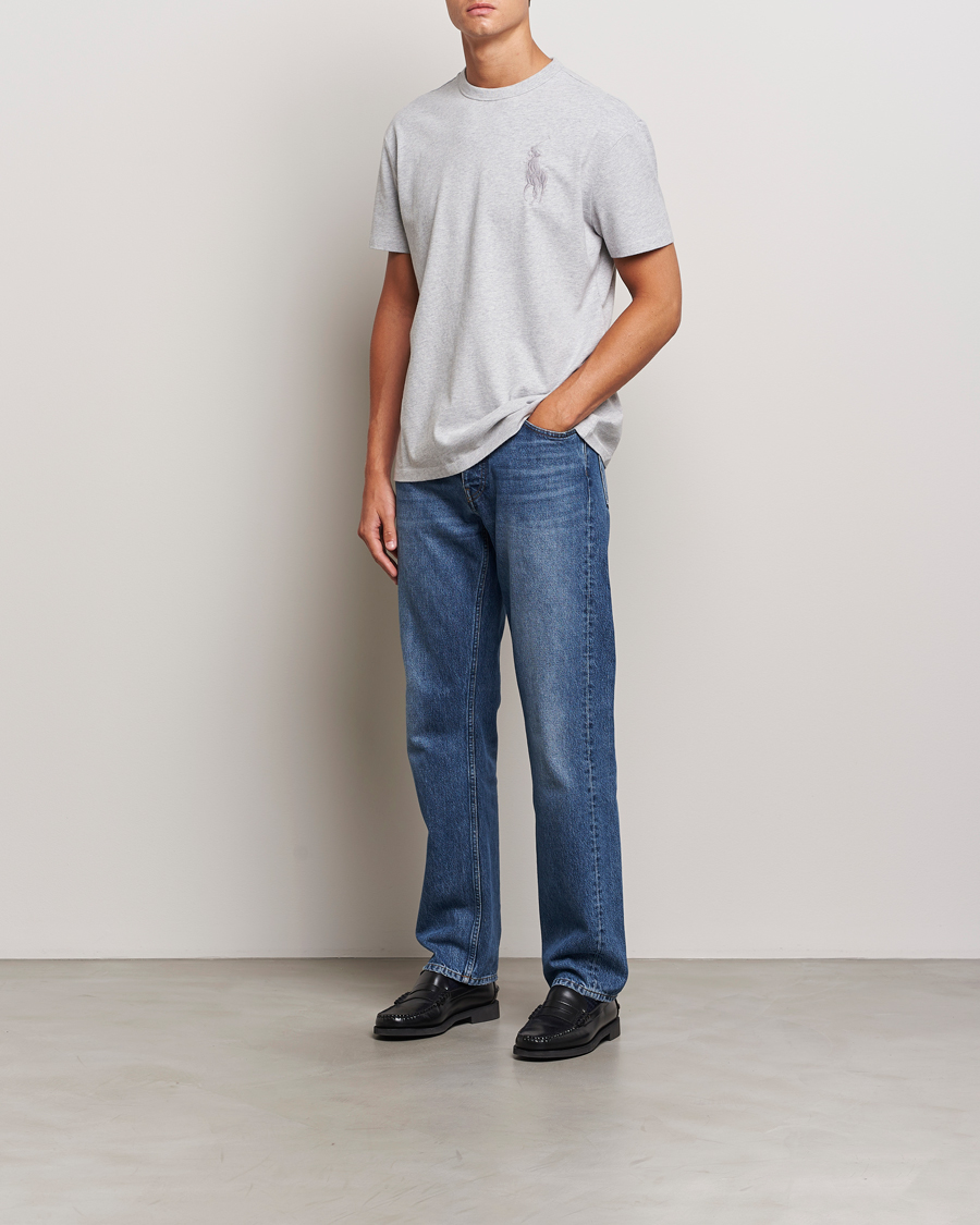 Mies | T-paidat | Polo Ralph Lauren | Tonal Polo Player Tee Spring Heather