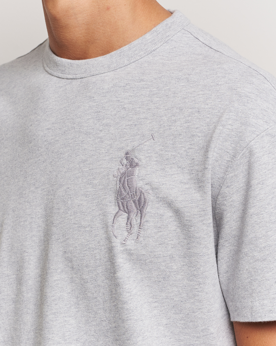 Mies | T-paidat | Polo Ralph Lauren | Tonal Polo Player Tee Spring Heather