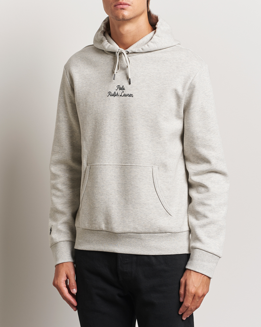 Mies | Puserot | Polo Ralph Lauren | Central Logo Hoodie Lt Sport Heather