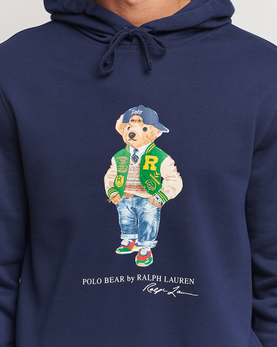Mies | Puserot | Polo Ralph Lauren | Varsity Bear Hoodie Navy