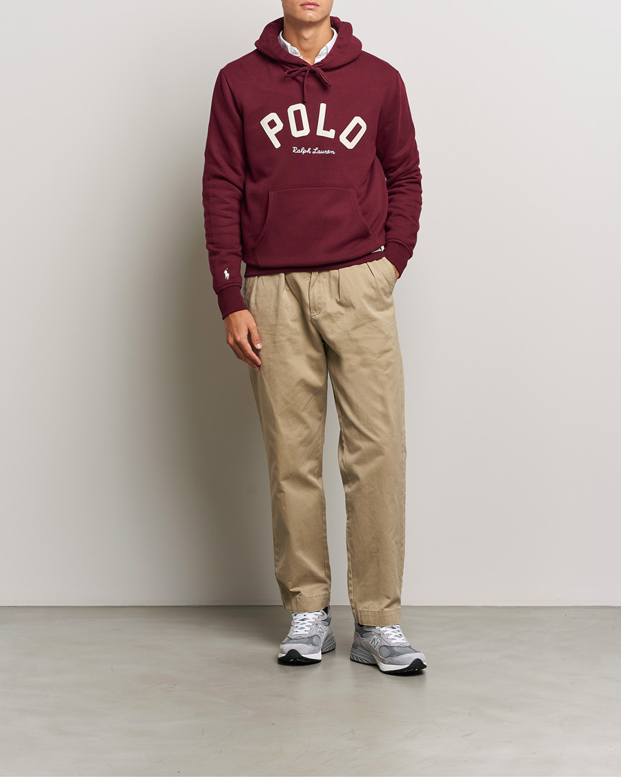 Mies | Puserot | Polo Ralph Lauren | RL Varsity Fleece Hoodie Classic Wine